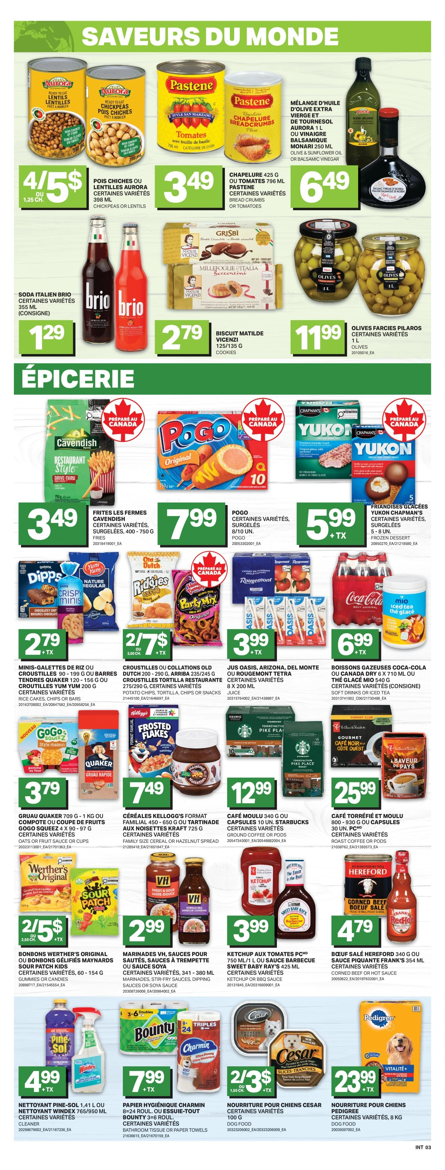 L'Inter-Marché International flyer page 6