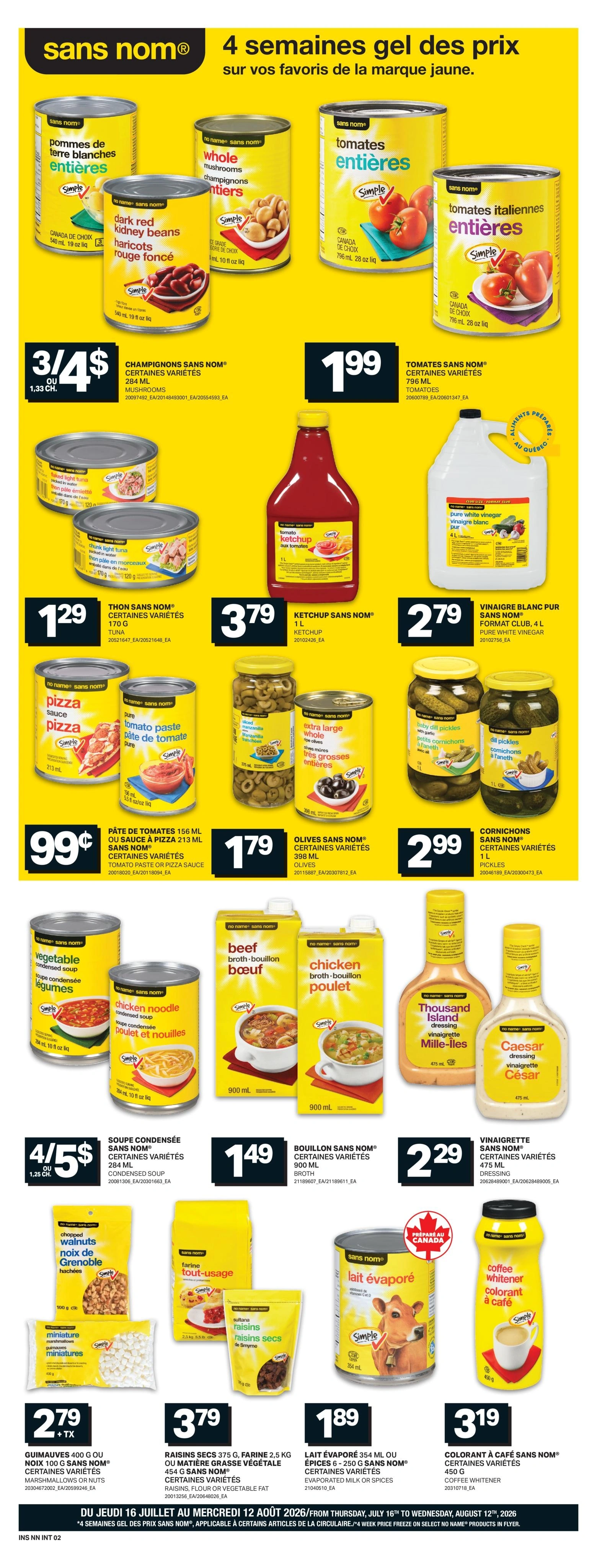 L'Inter-Marché International flyer page 8