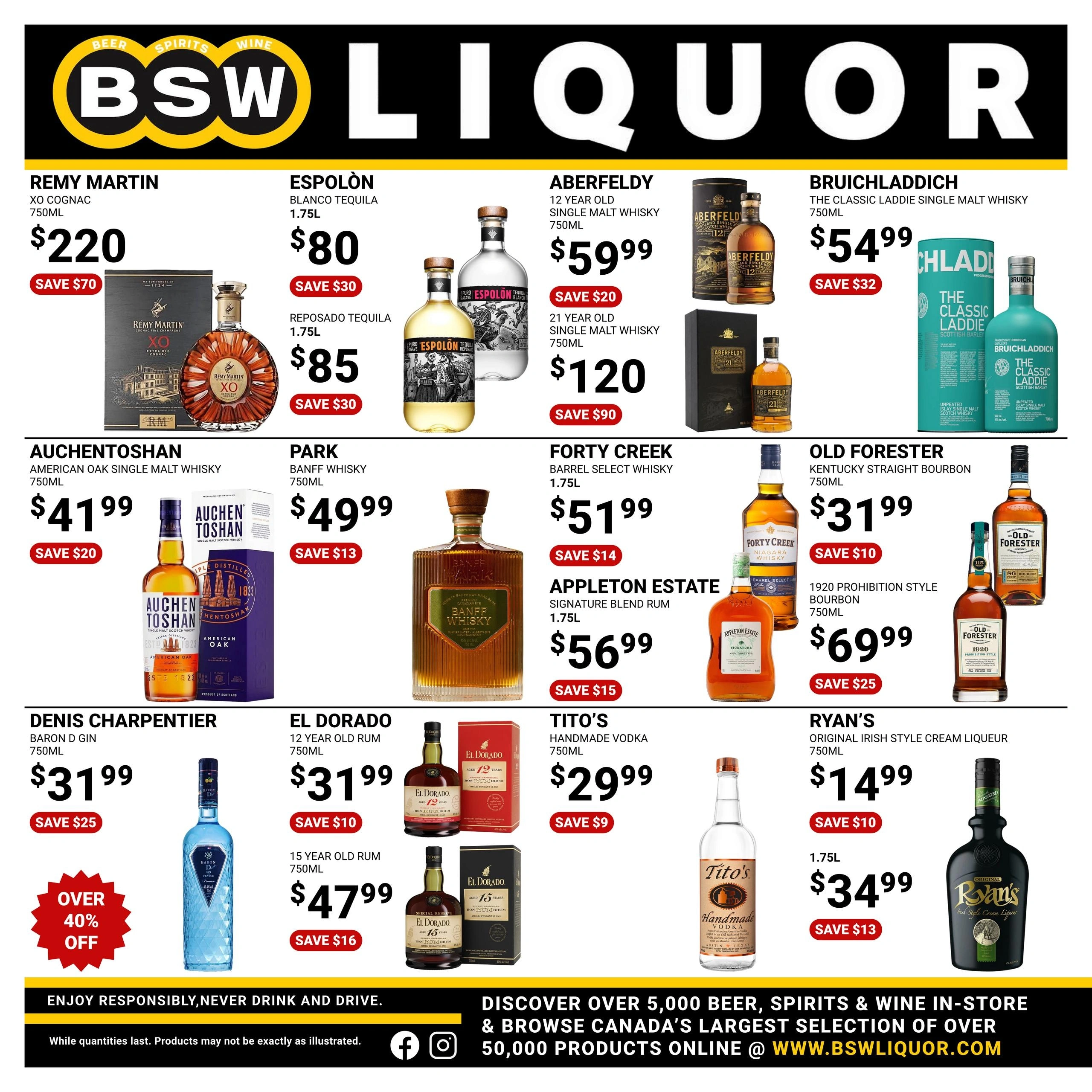 BSW Liquor flyer page 2