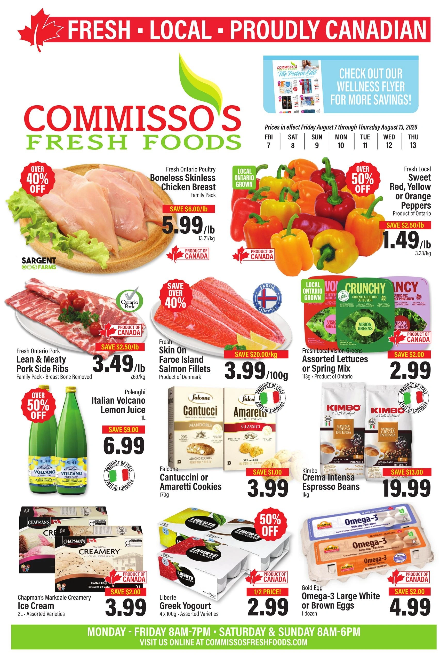 Commisso's Fresh Foods flyer page 1