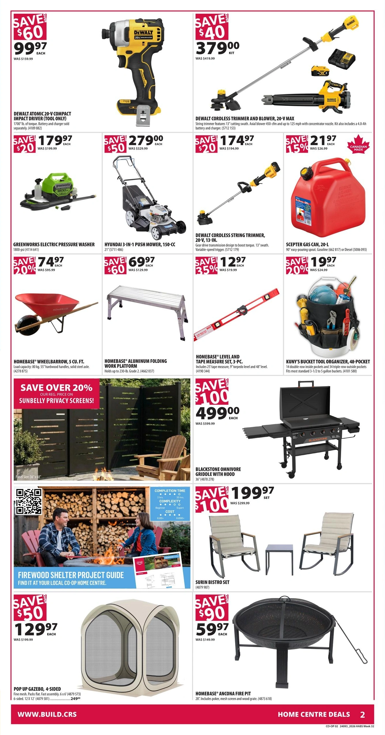 Co-op Home Centre flyer page 3