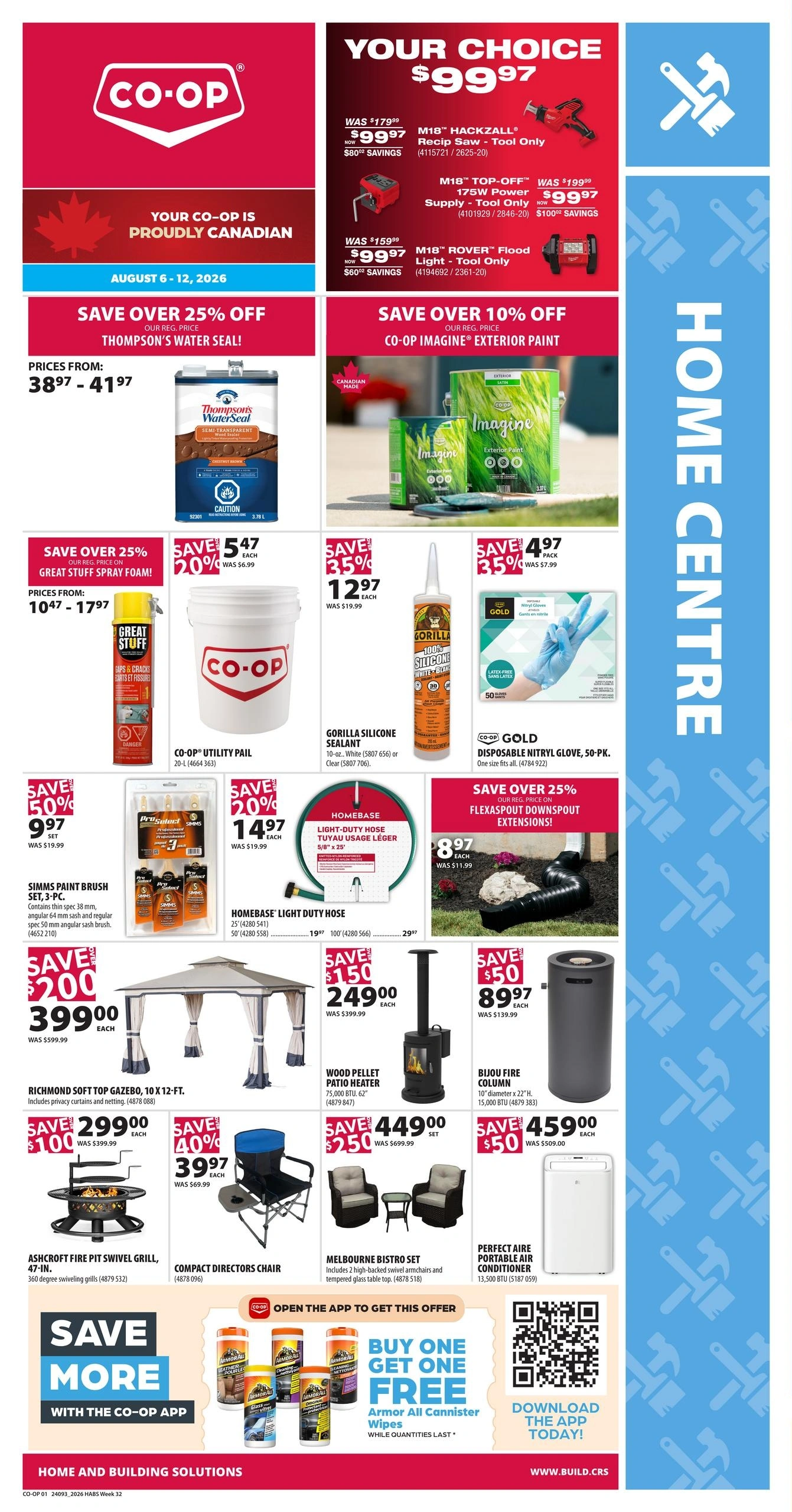Co-op Home Centre flyer page 1