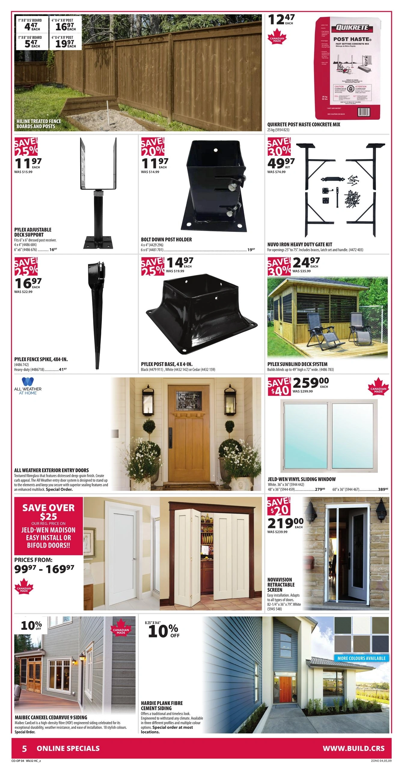 Co-op Home Centre flyer page 7
