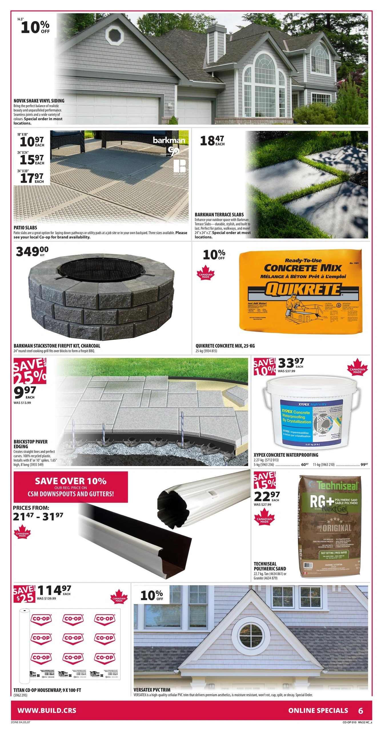 Co-op Home Centre flyer page 8