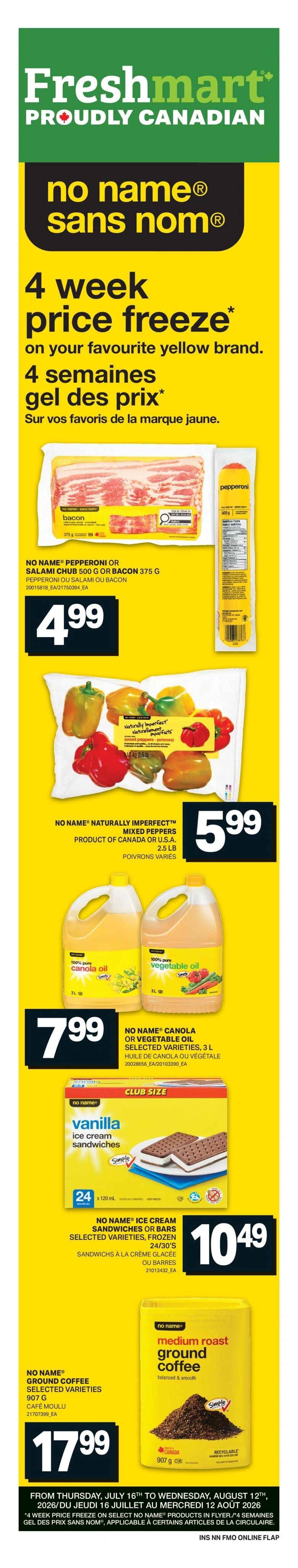 Freshmart flyer page 8