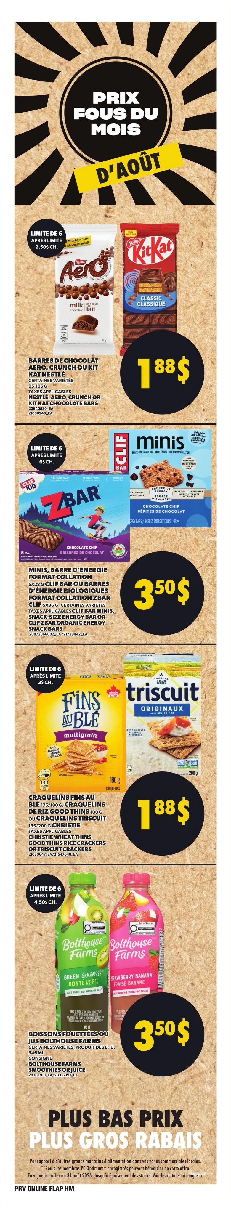 Provigo flyer page 6