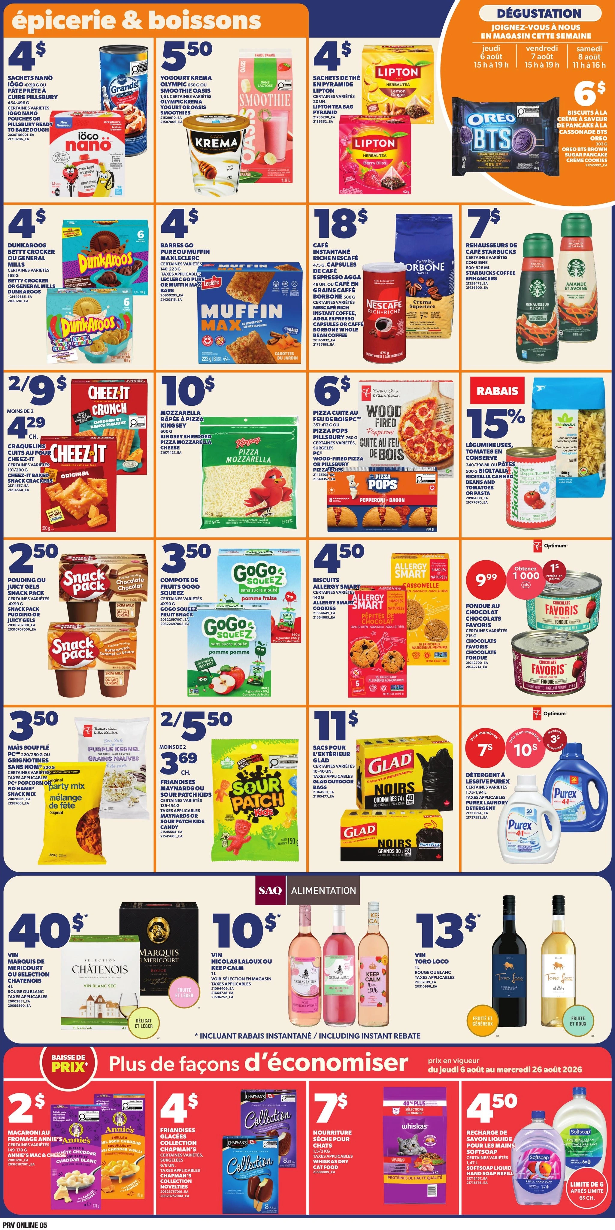 Provigo flyer page 7