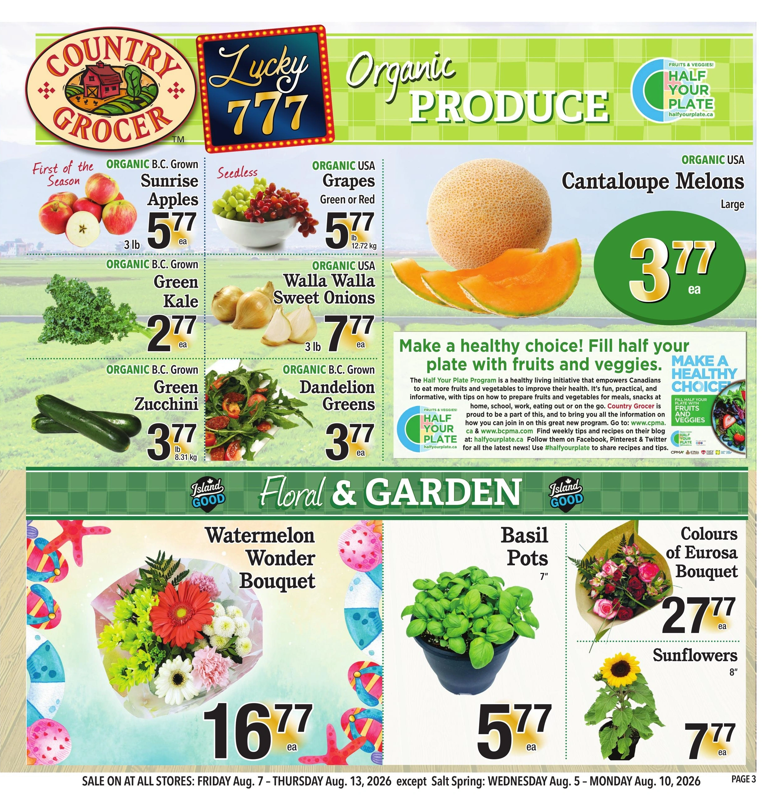 Country Grocer flyer page 3
