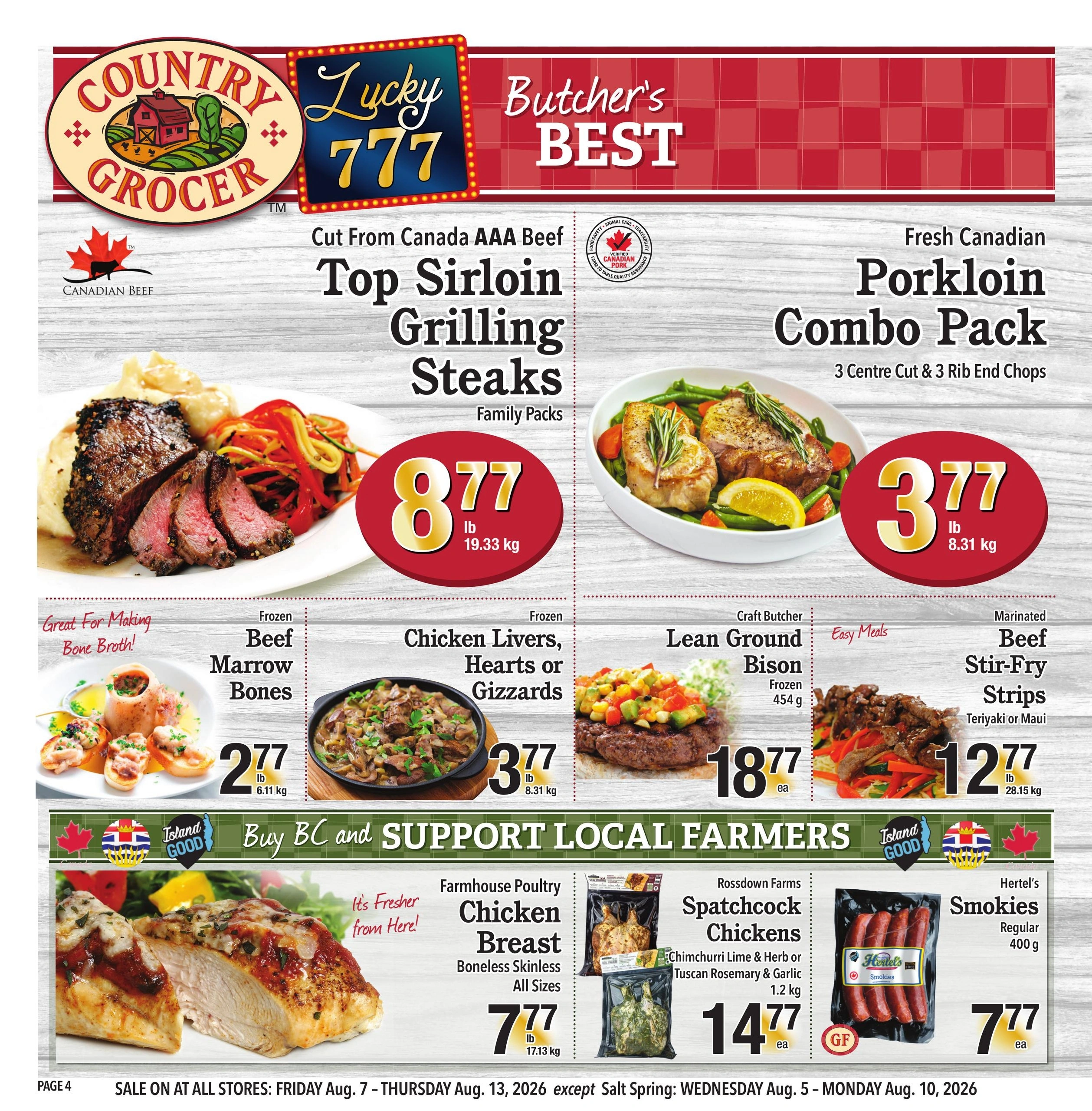 Country Grocer flyer page 4