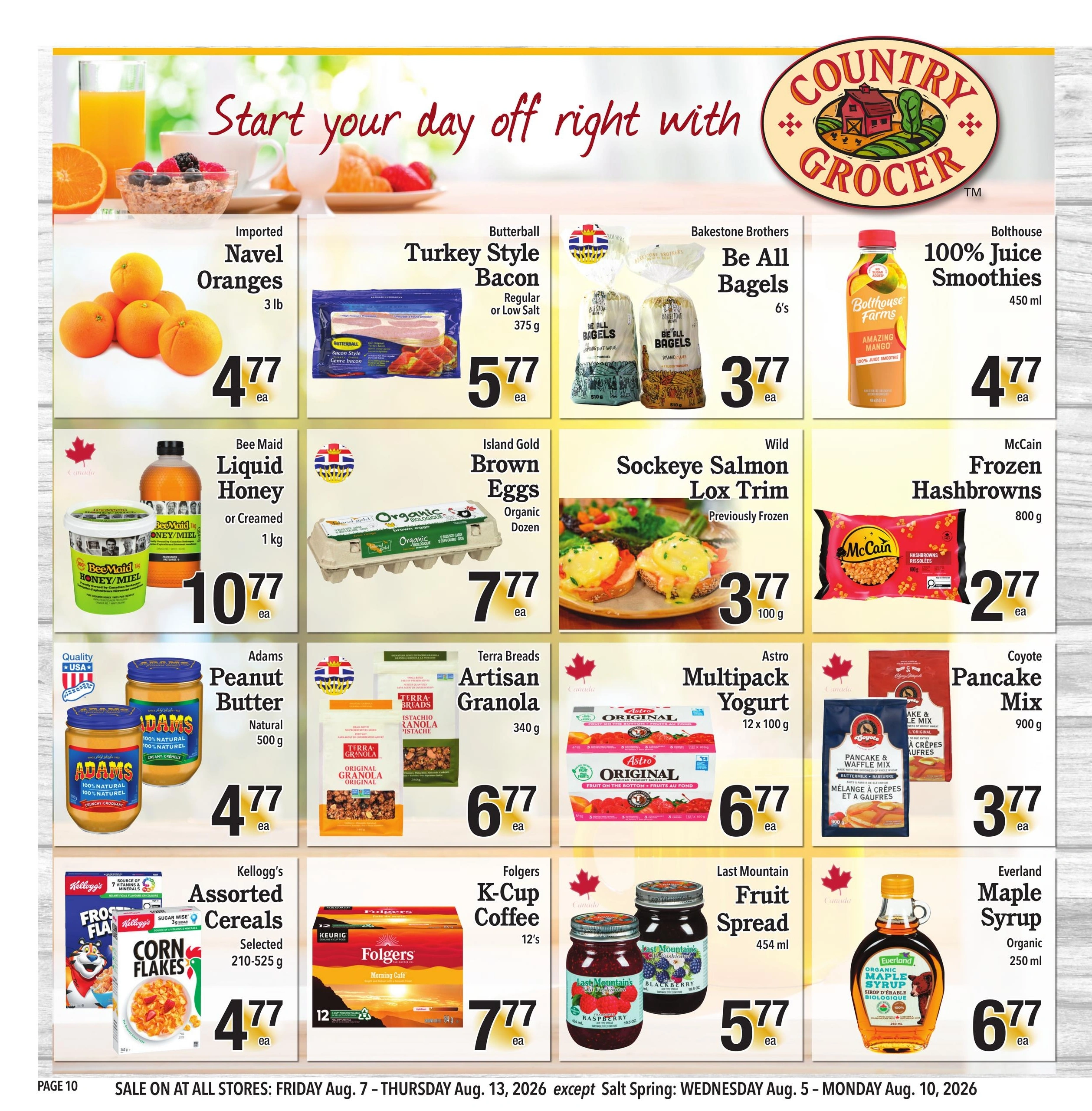 Country Grocer flyer page 10