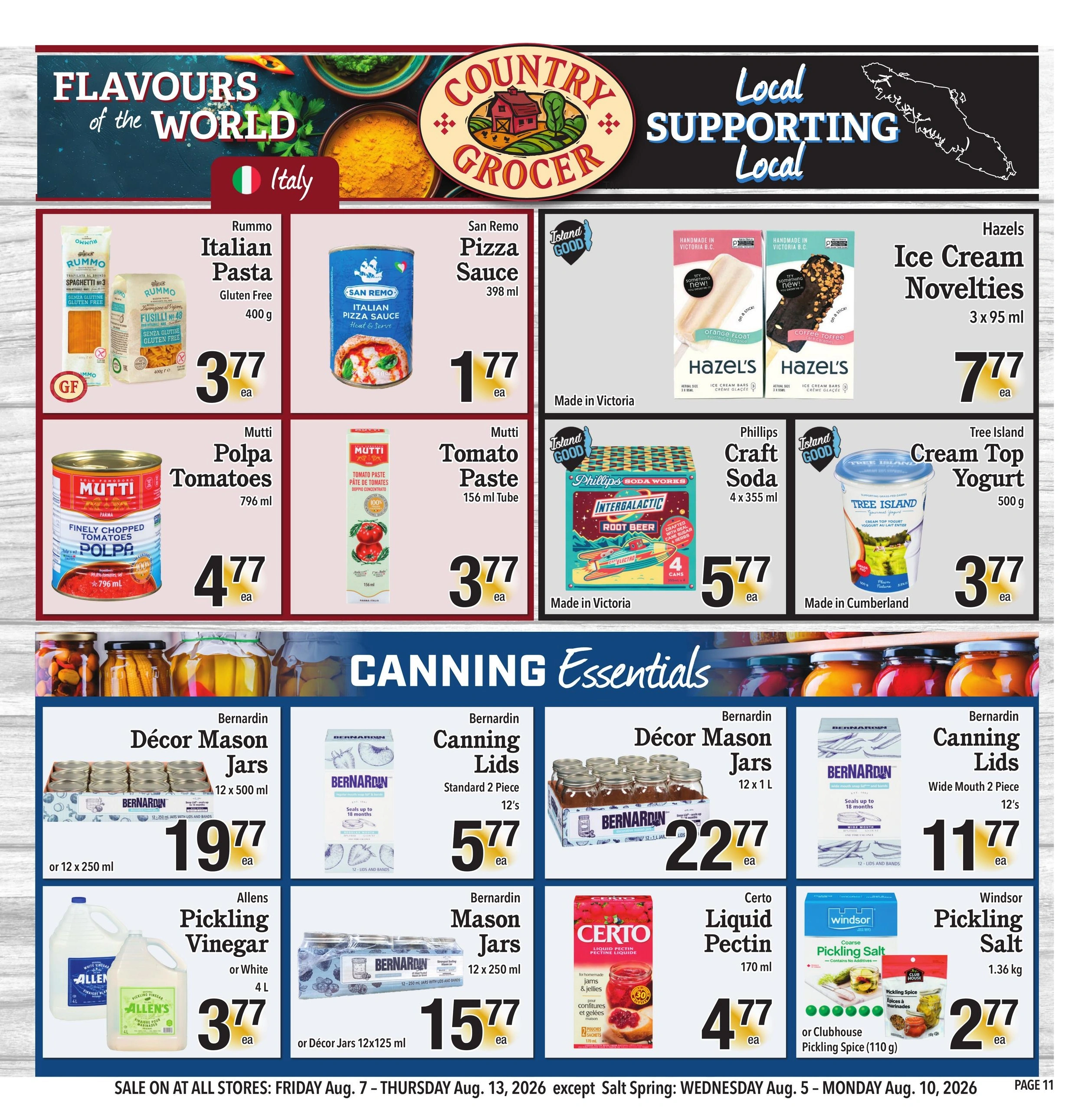 Country Grocer flyer page 11
