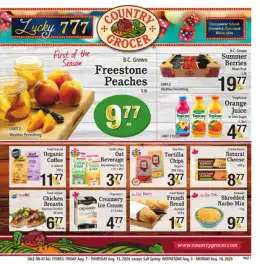Country Grocer Flyer