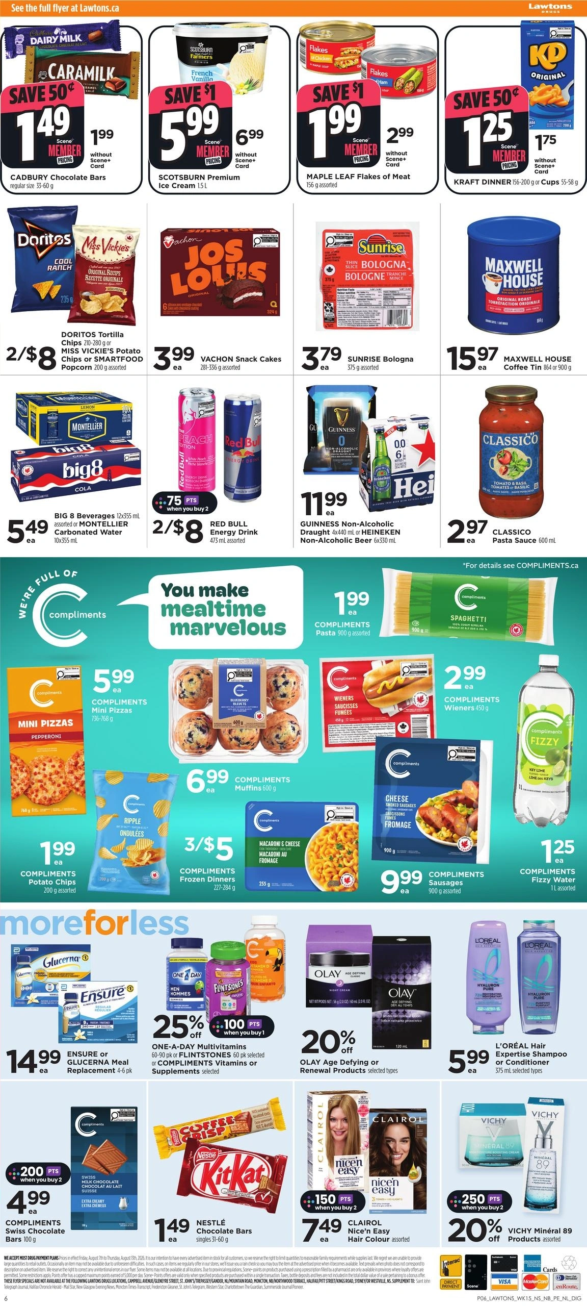 Lawtons Drugs flyer page 2