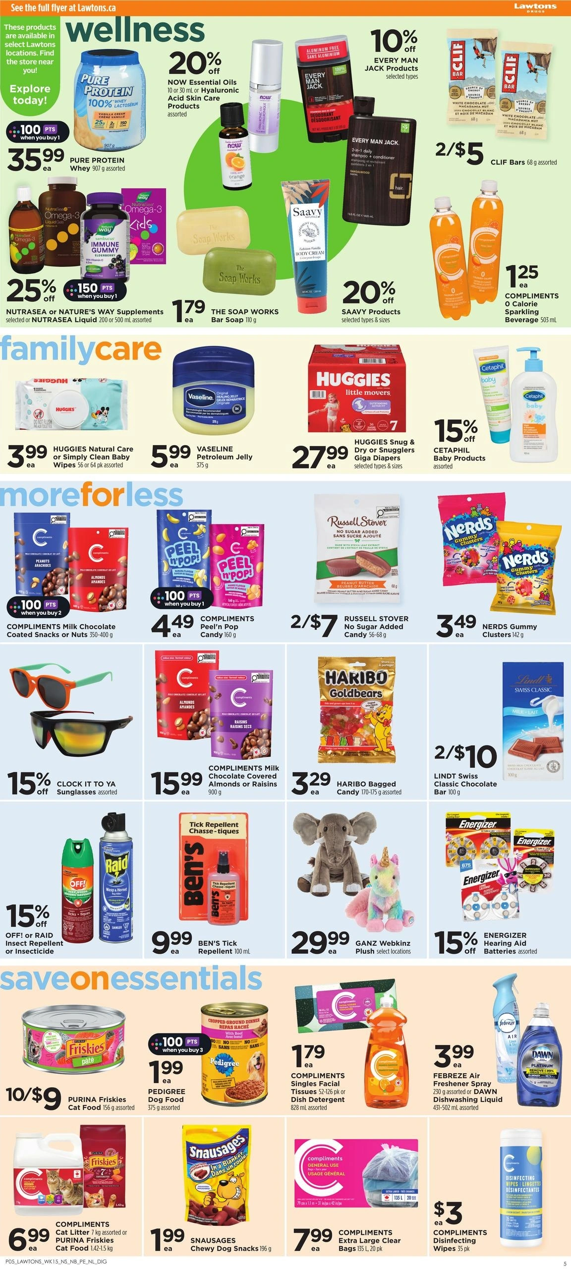 Lawtons Drugs flyer page 6