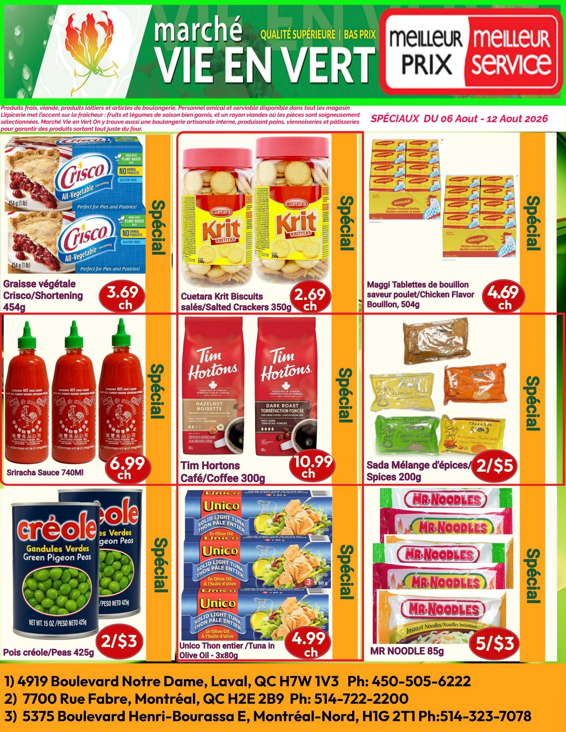 Vie En Vert flyer page 3