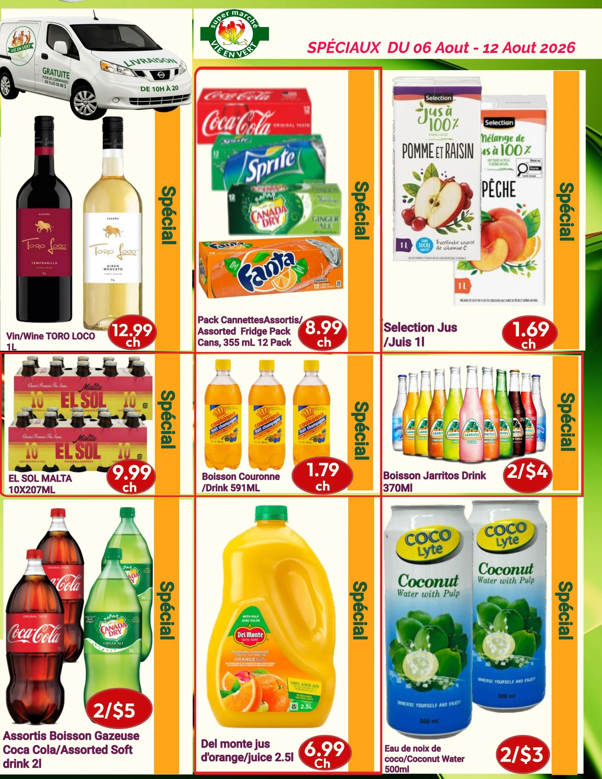 Vie En Vert flyer page 9