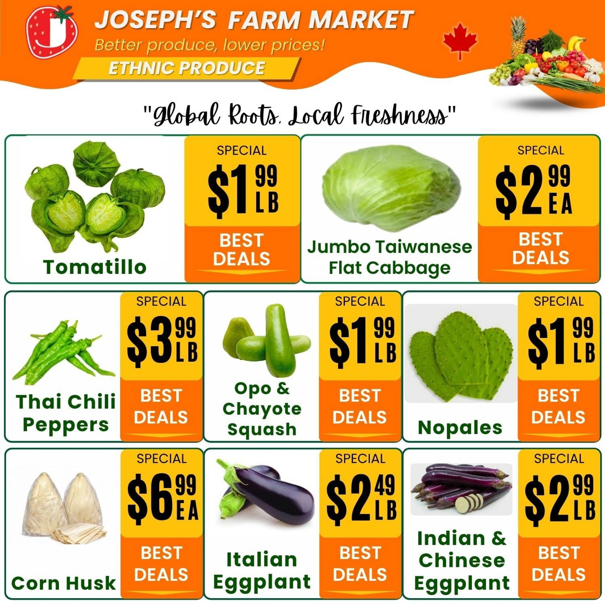 Joseph's Farm Market flyer page 3