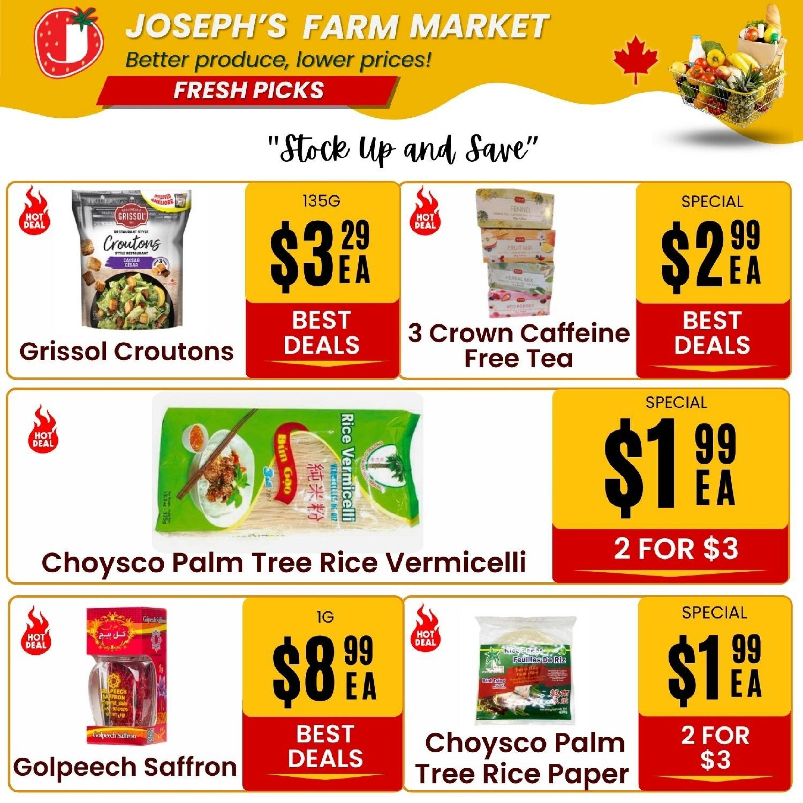 Joseph's Farm Market flyer page 6