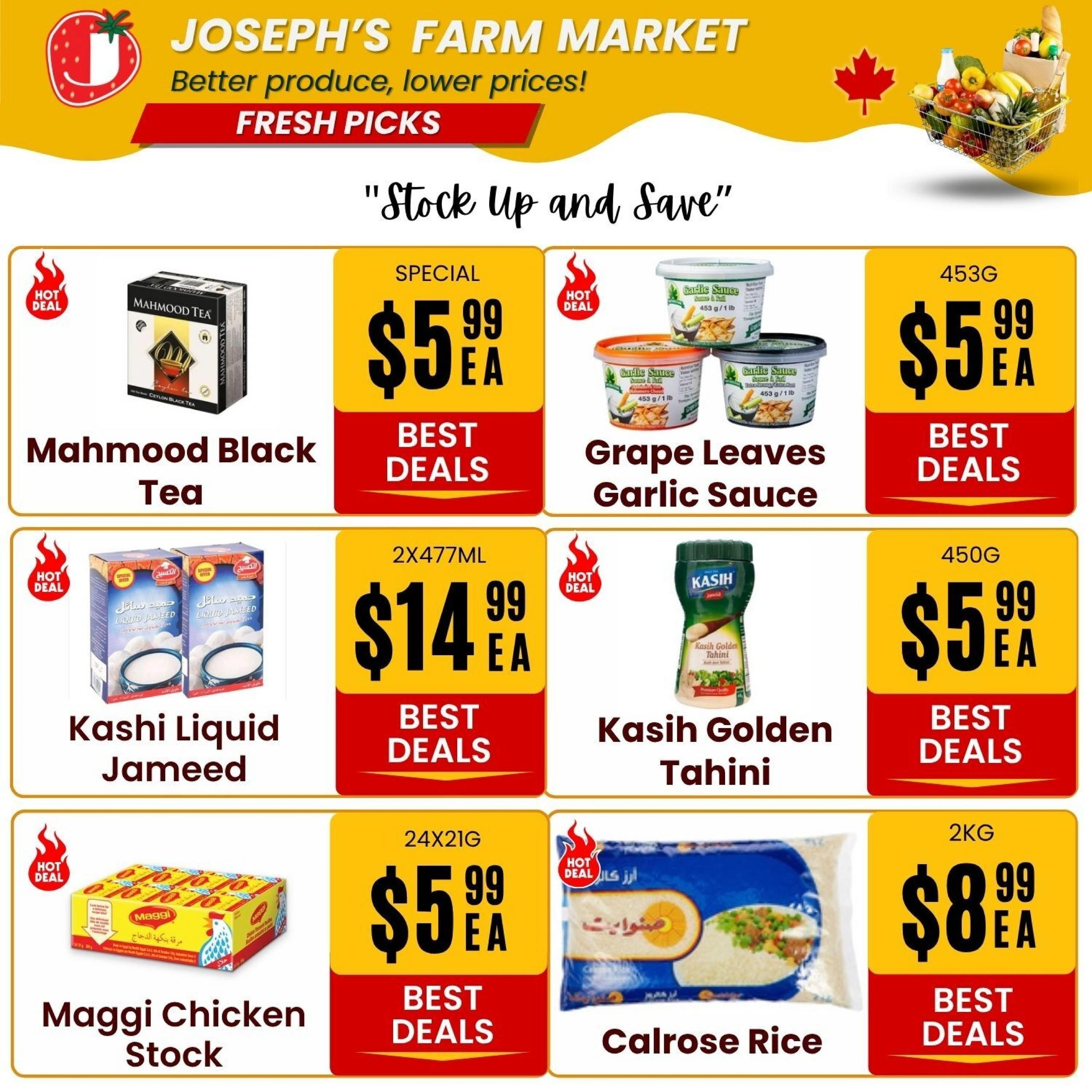 Joseph's Farm Market flyer page 7