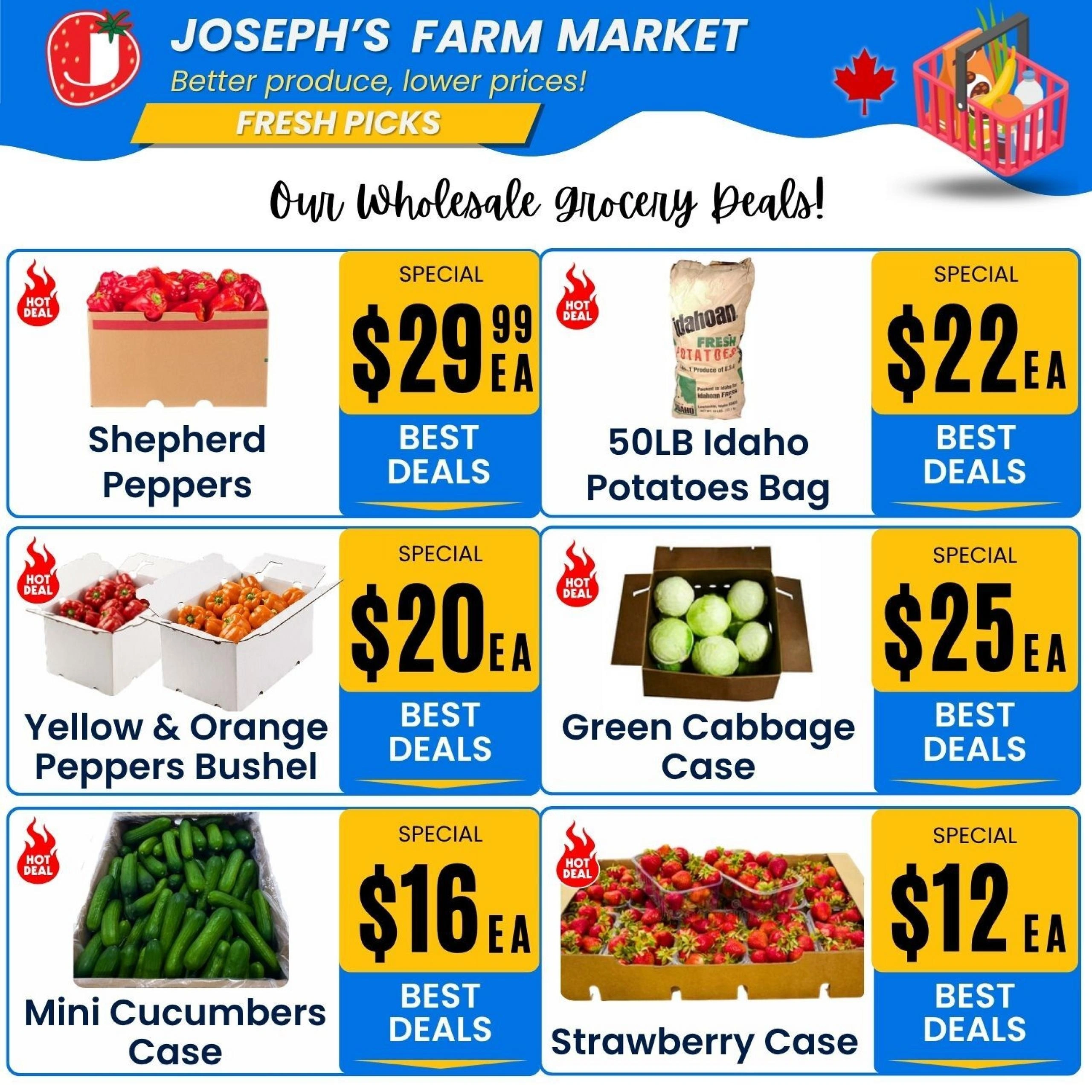 Joseph's Farm Market flyer page 8