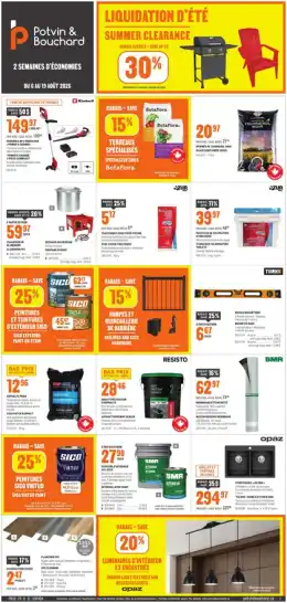 Potvin & Bouchard Weekly Flyer