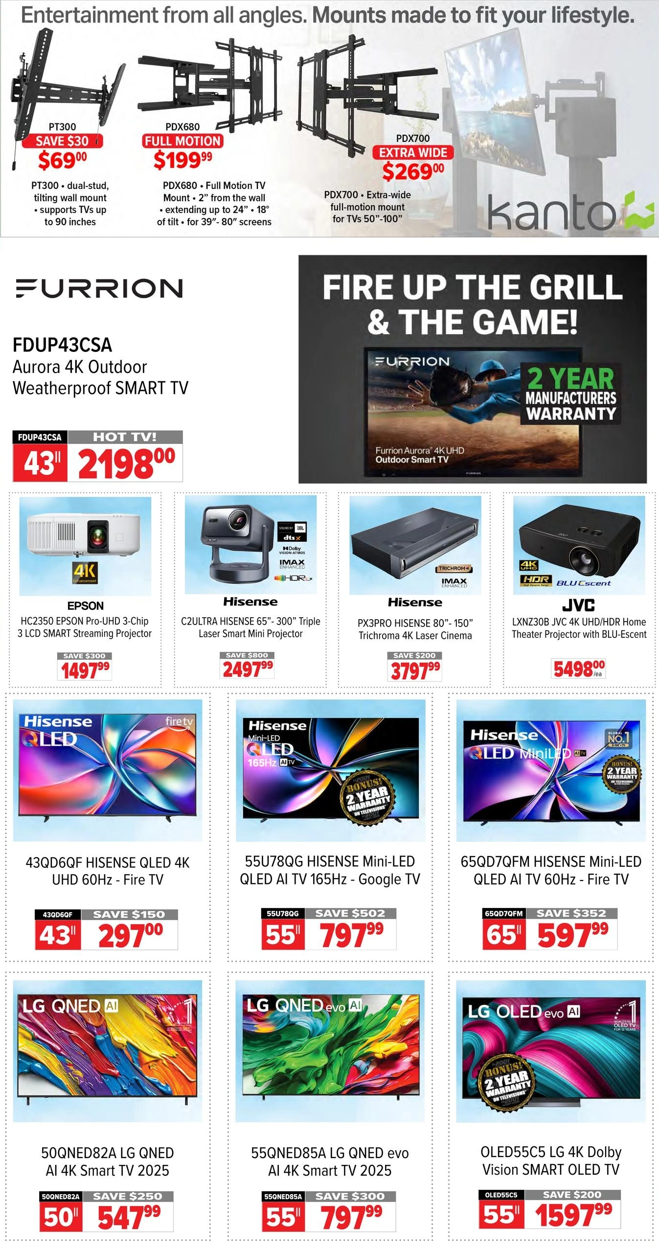 2001 Audio Video flyer page 2