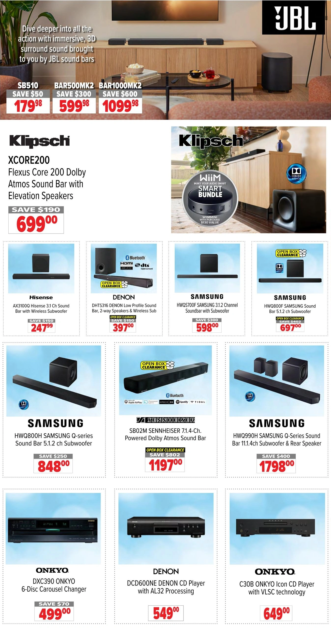 2001 Audio Video flyer page 5