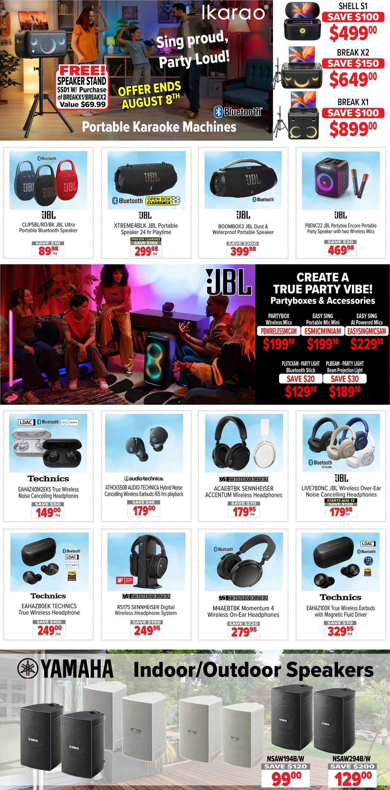 2001 Audio Video flyer page 6
