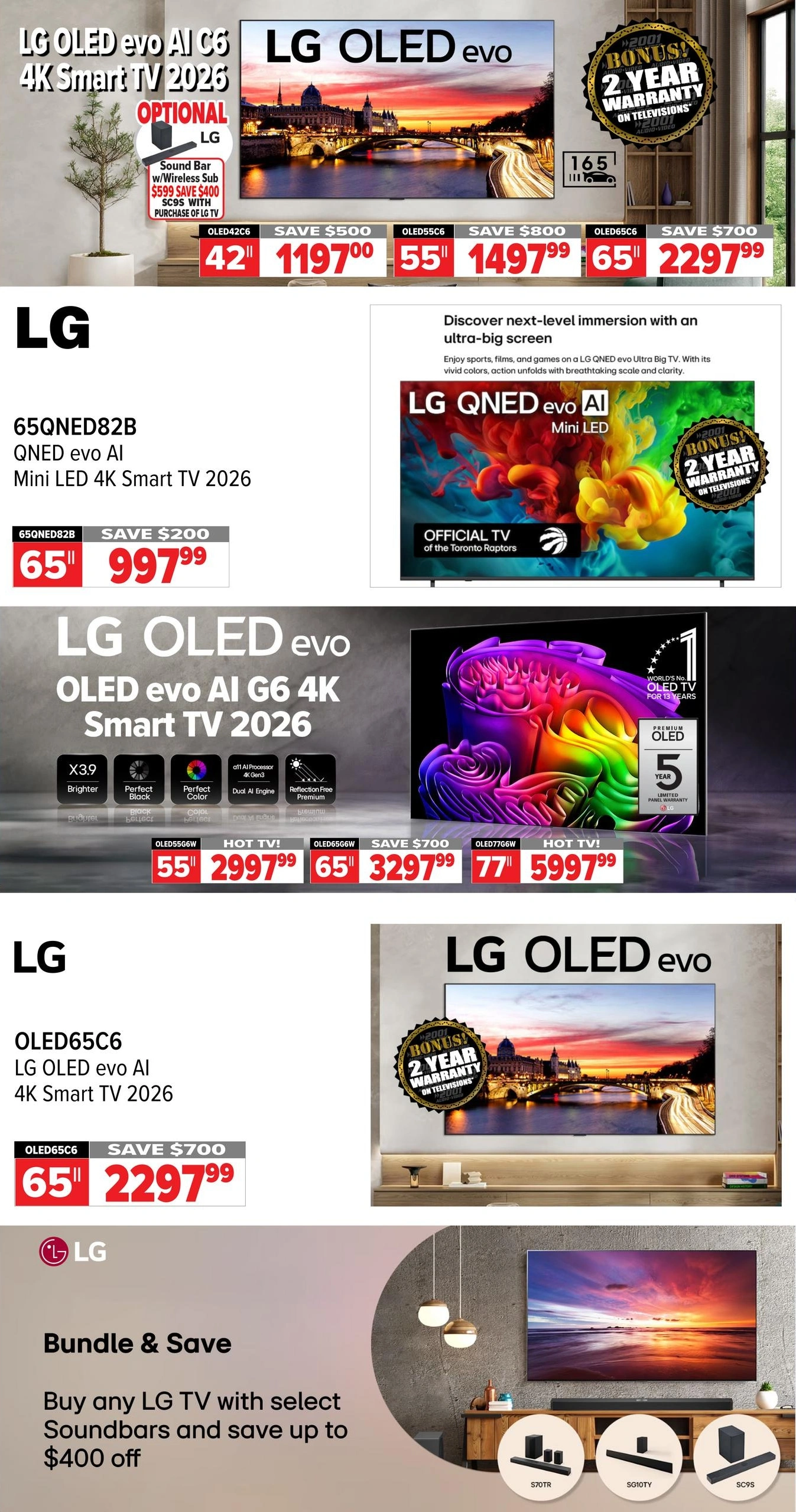 2001 Audio Video flyer page 8