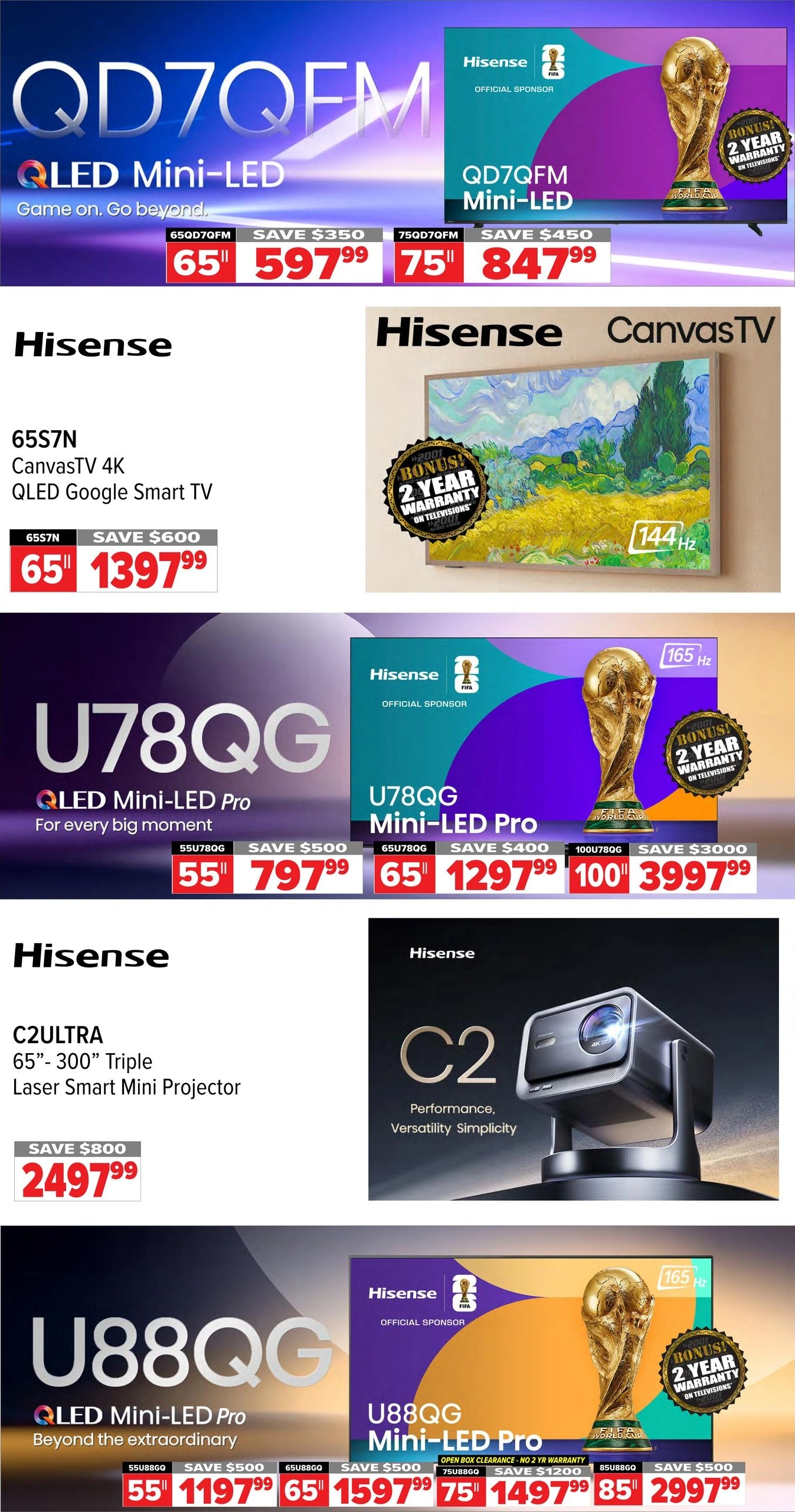 2001 Audio Video flyer page 9