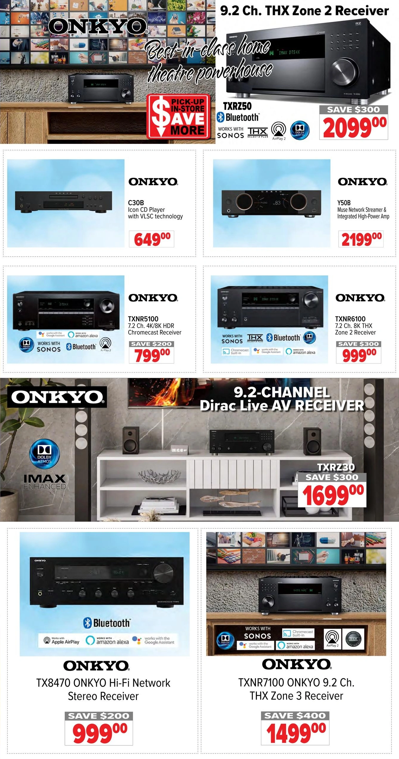 2001 Audio Video flyer page 10