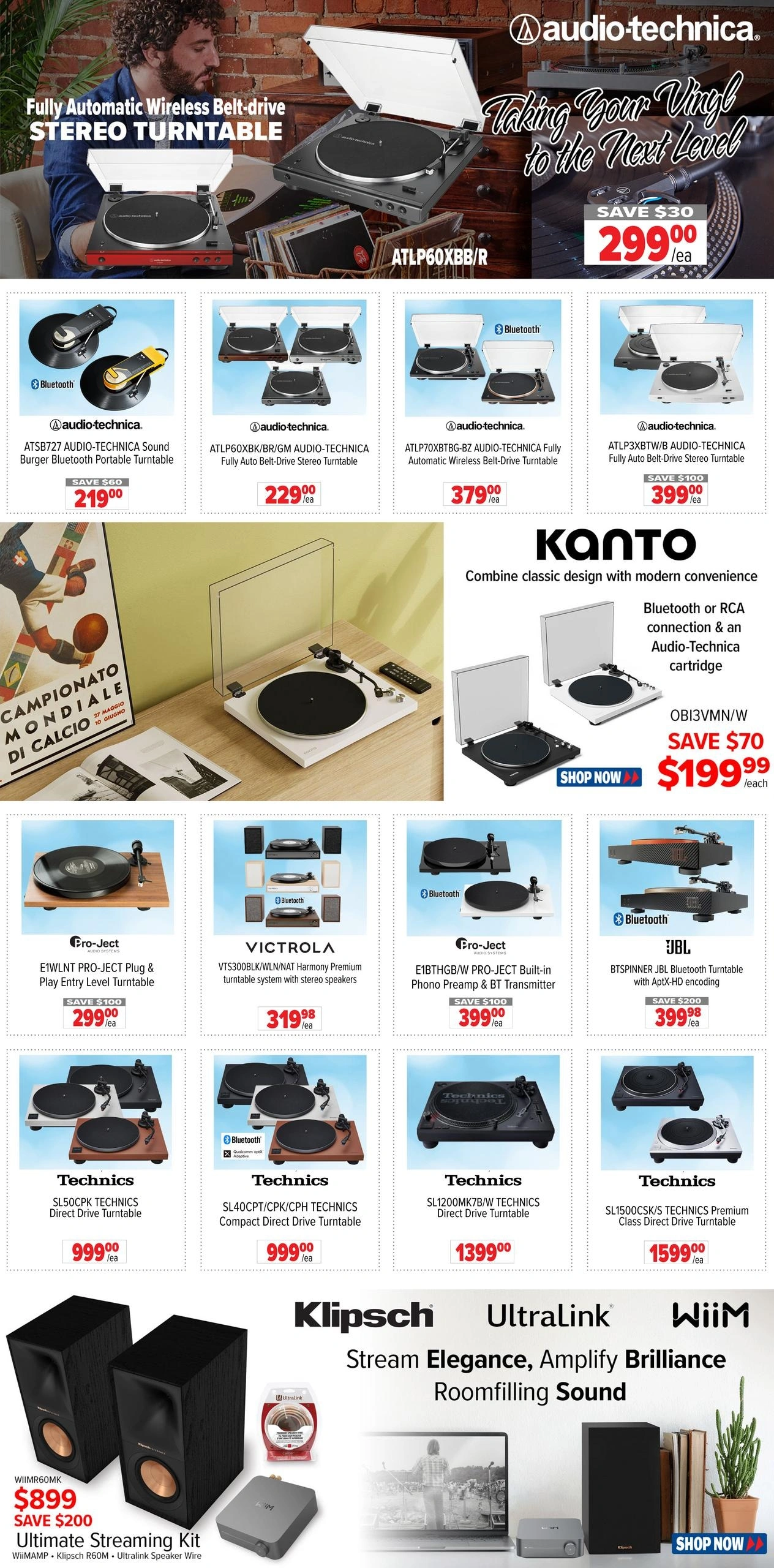 2001 Audio Video flyer page 11