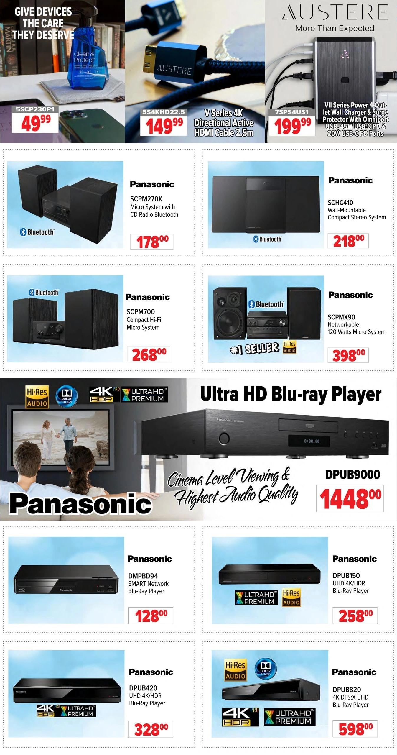 2001 Audio Video flyer page 13