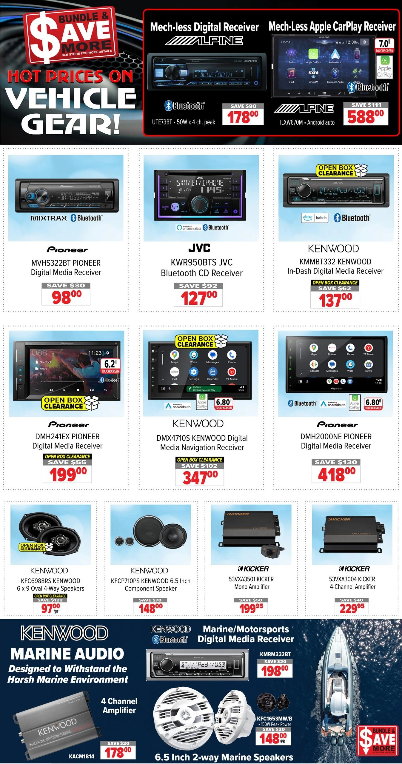 2001 Audio Video flyer page 14