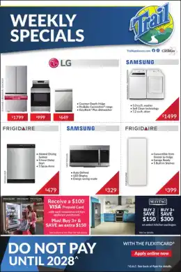 Trail Appliances Flyer