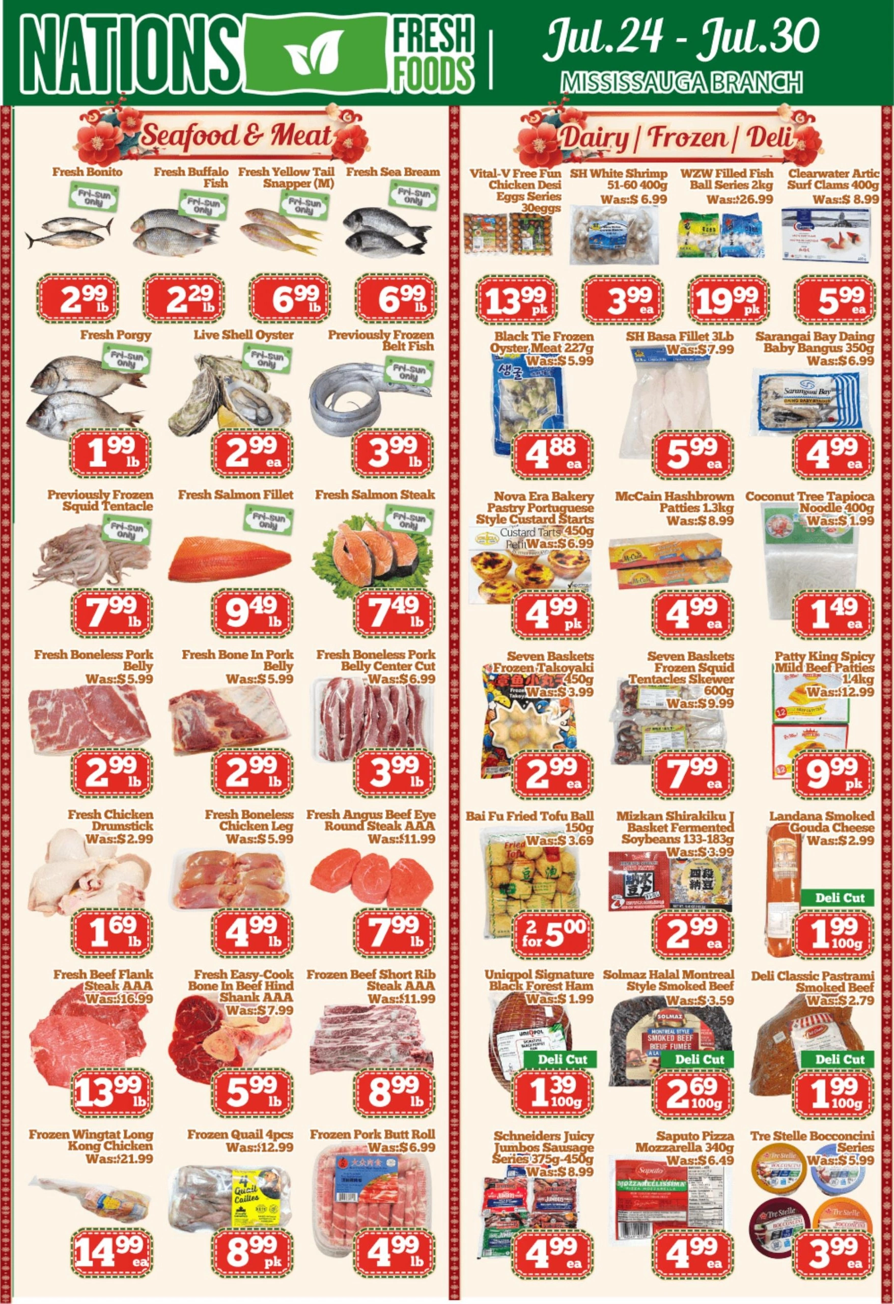 Nations Fresh Foods flyer page 2