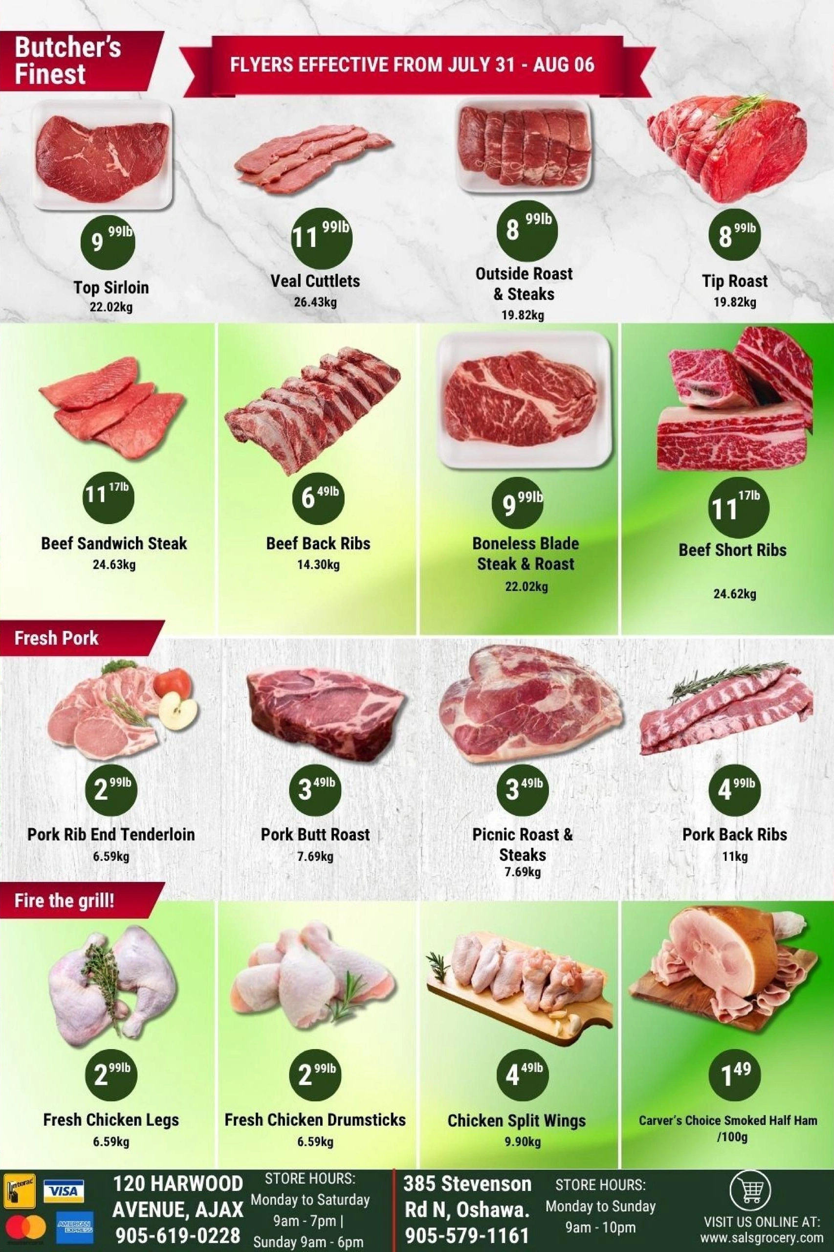 Sal's Grocery flyer page 2