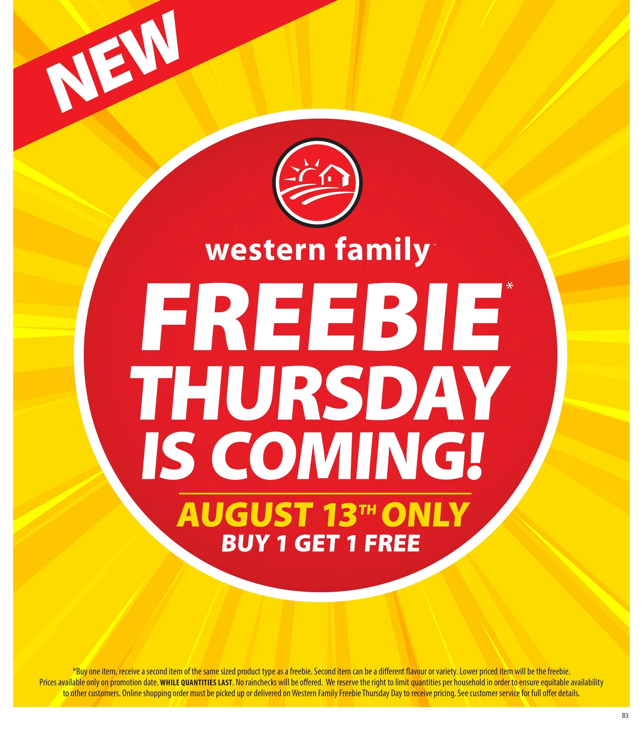 Save-On-Foods flyer page 1