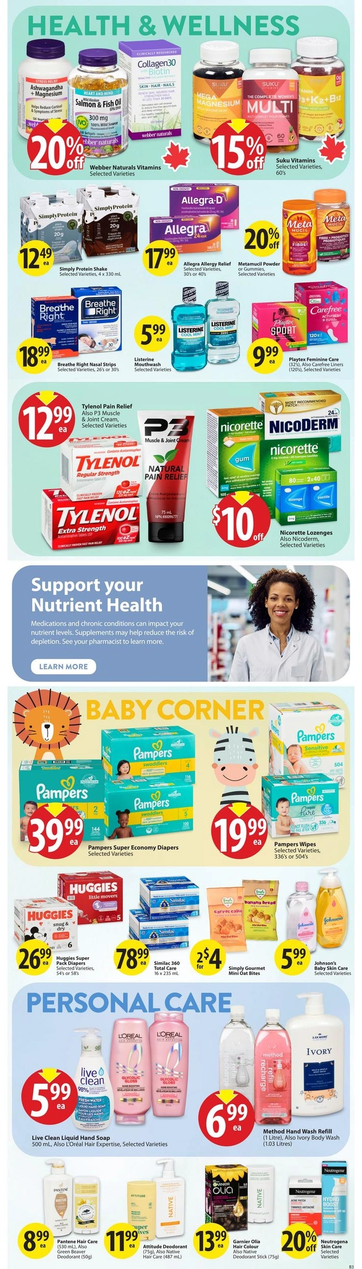Save-On-Foods flyer page 23