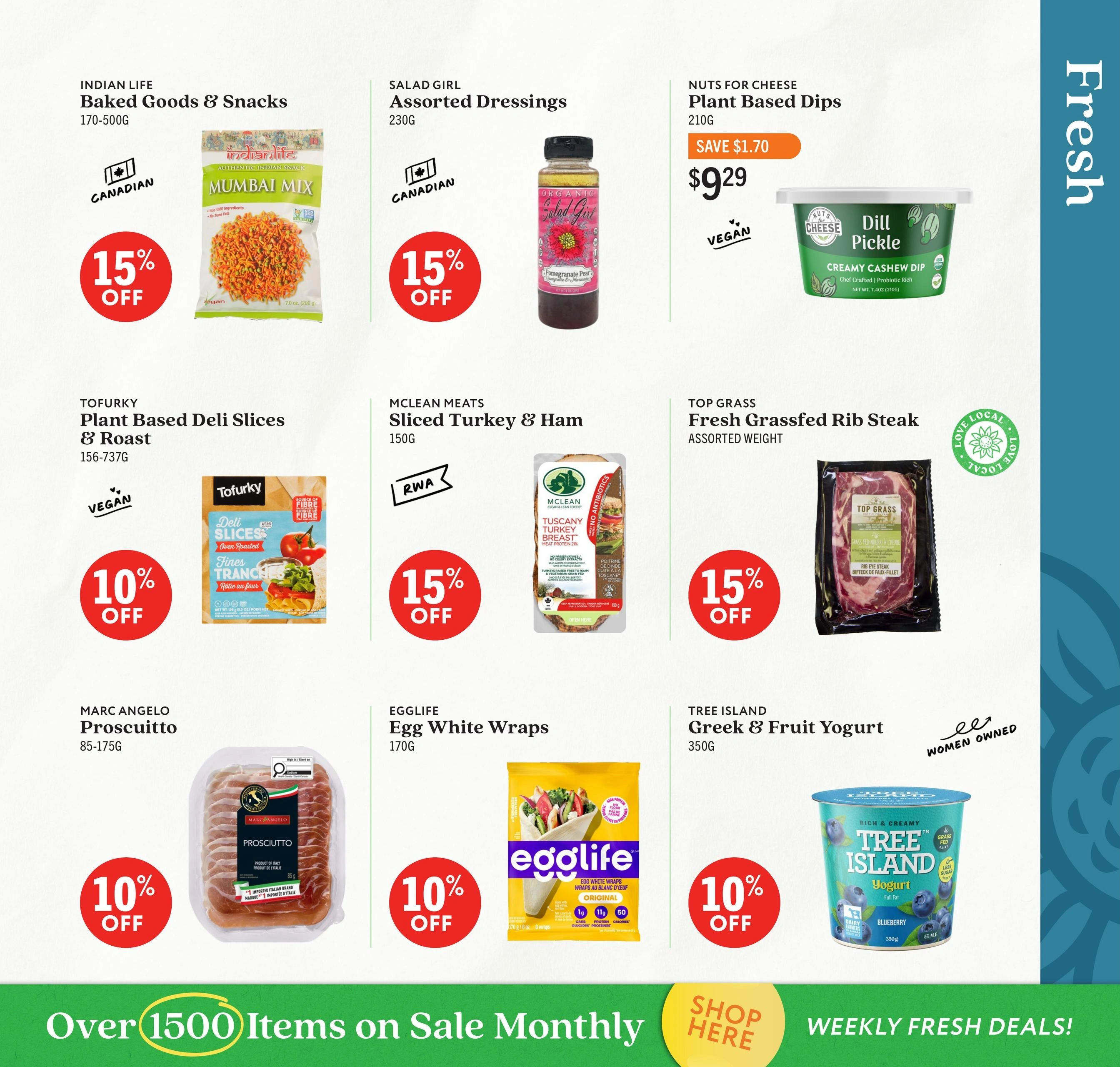 Community Natural Foods flyer page 3