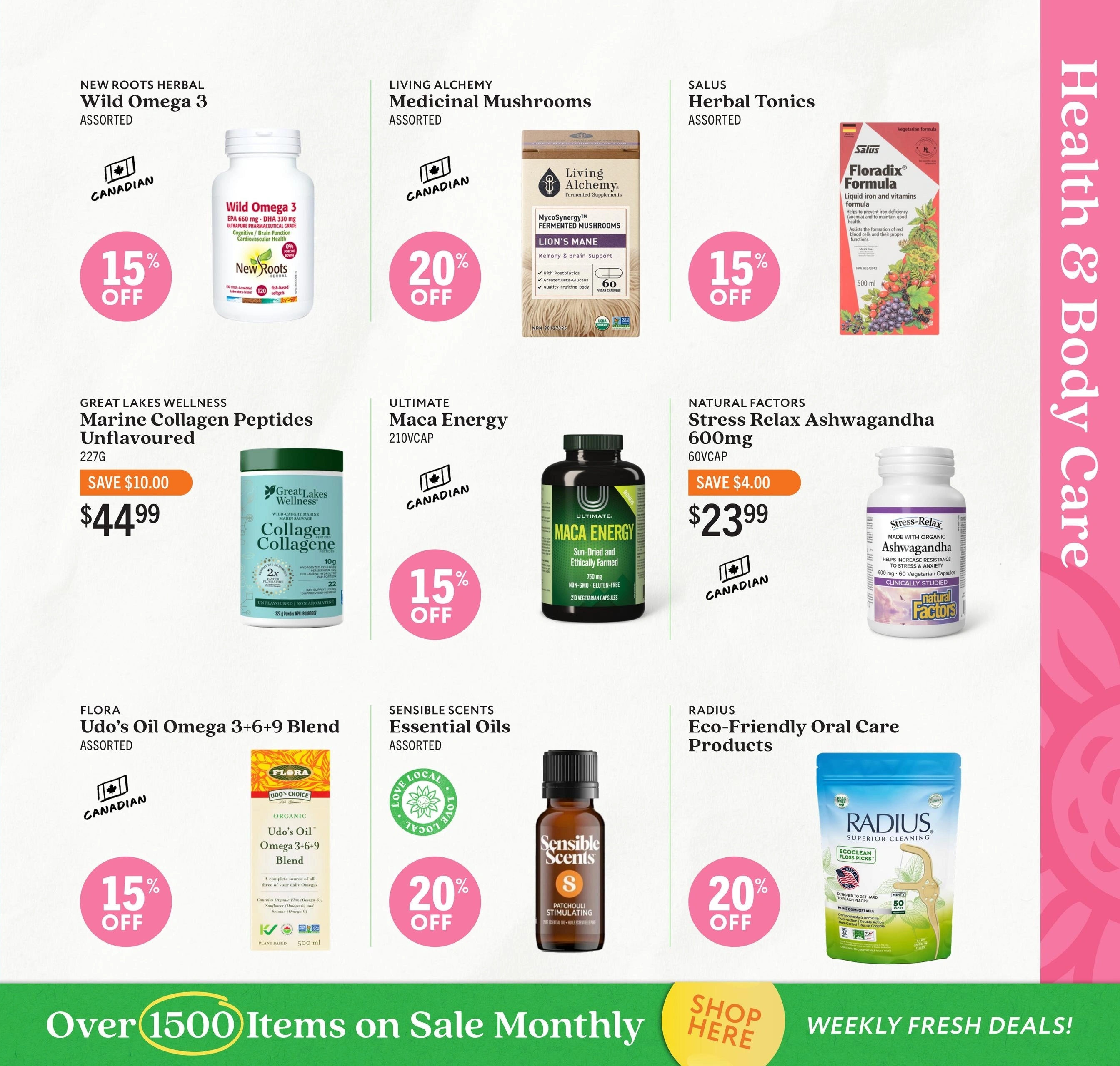 Community Natural Foods flyer page 4