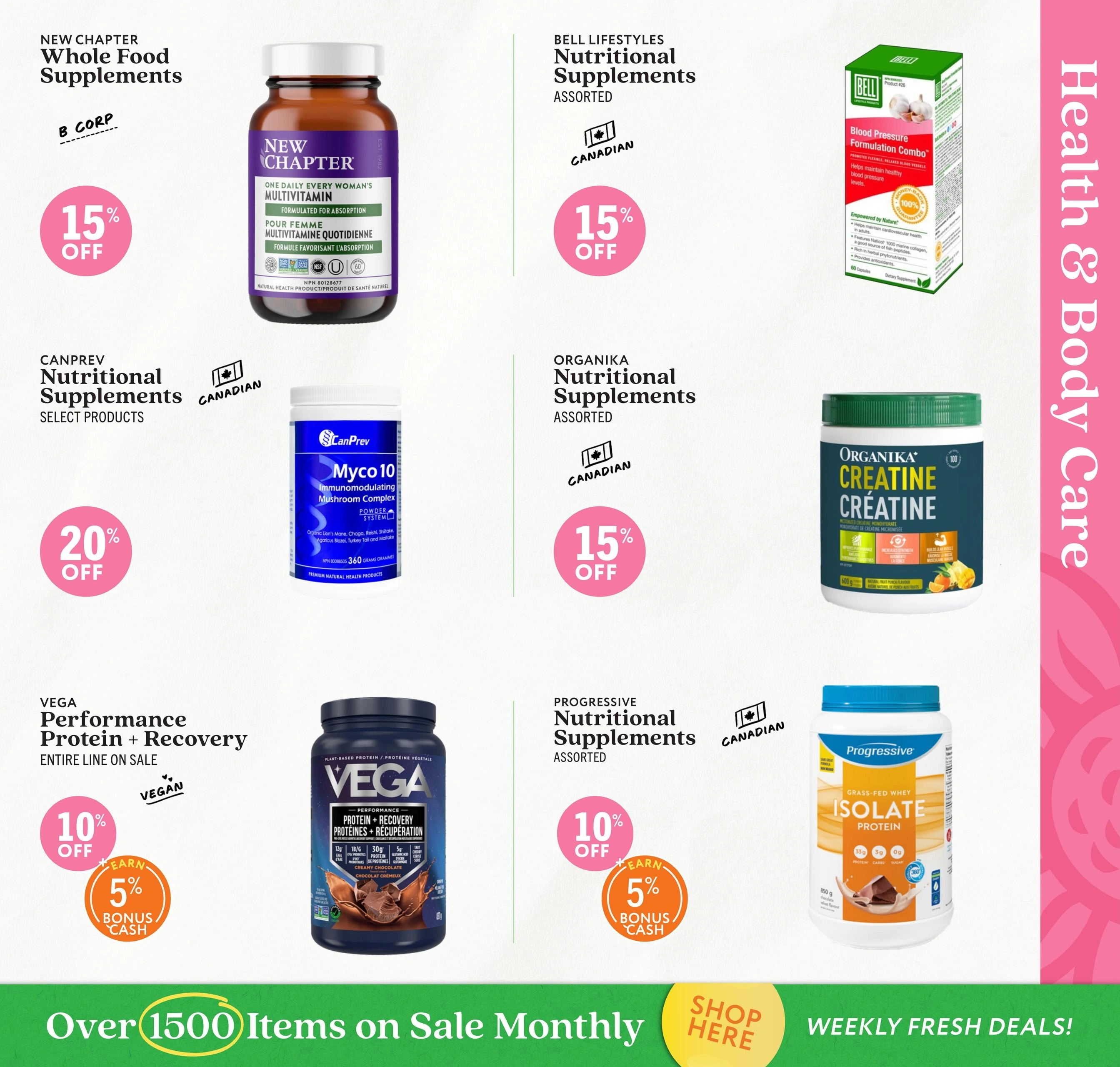 Community Natural Foods flyer page 5