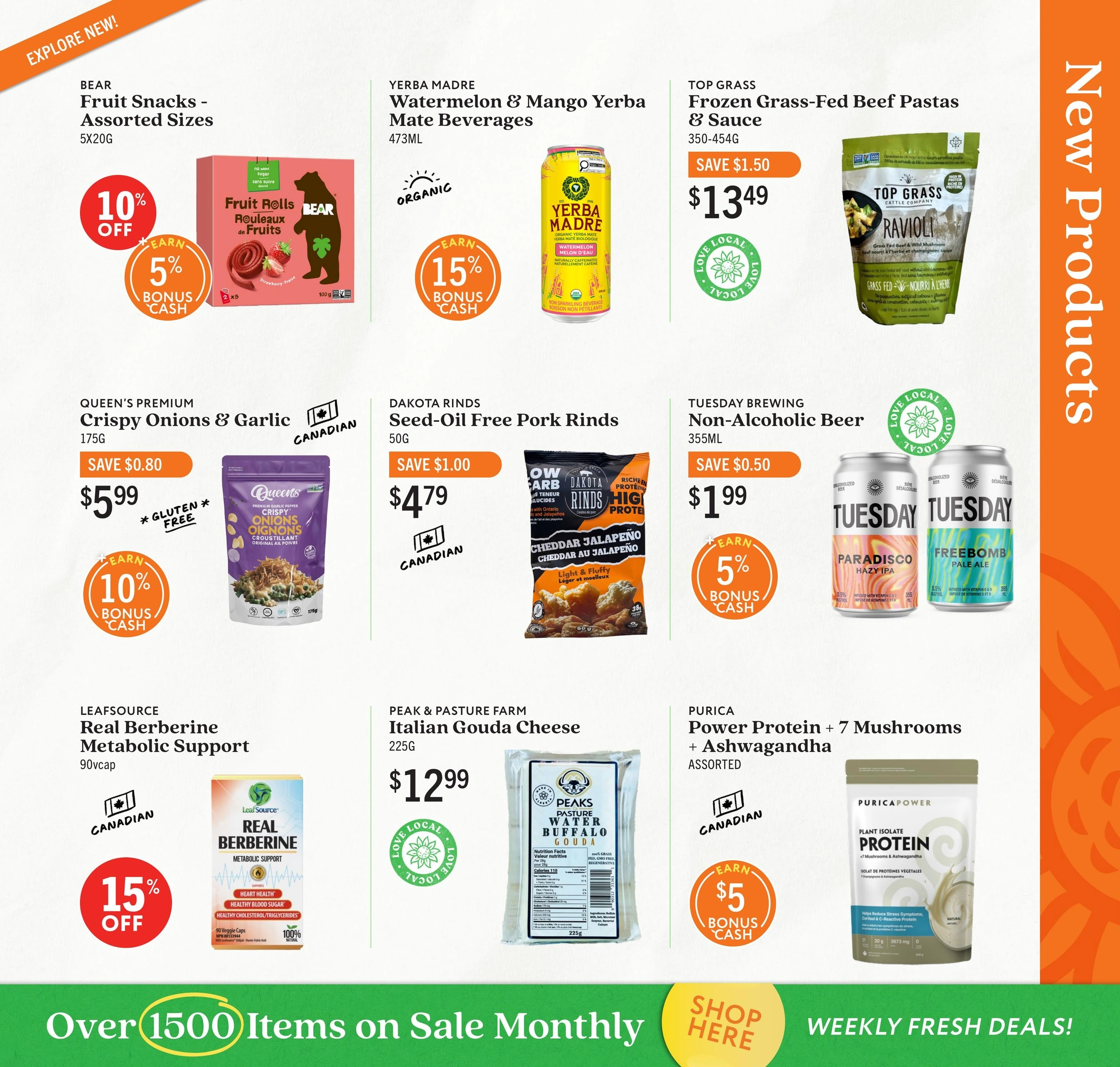 Community Natural Foods flyer page 7