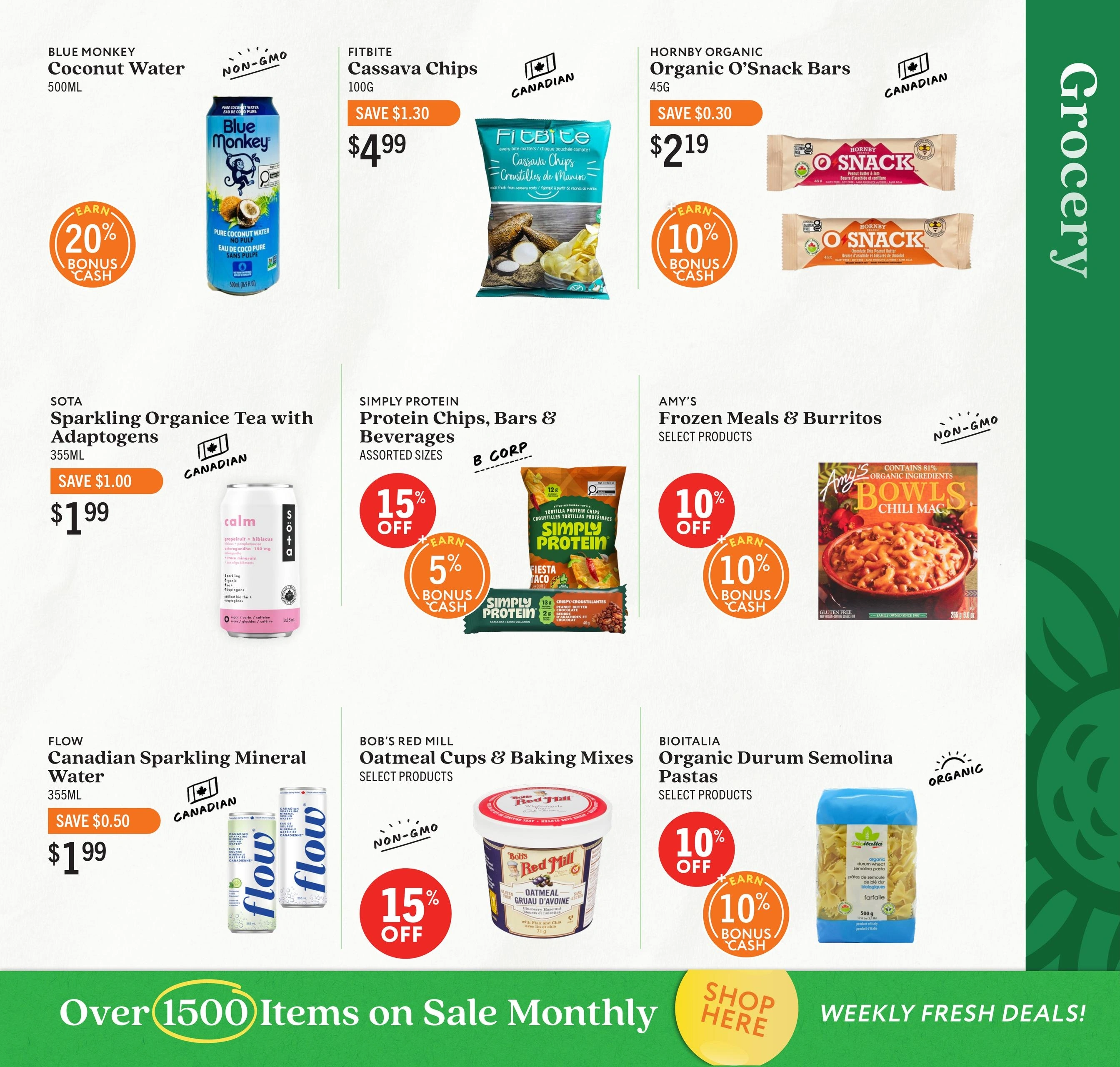 Community Natural Foods flyer page 9