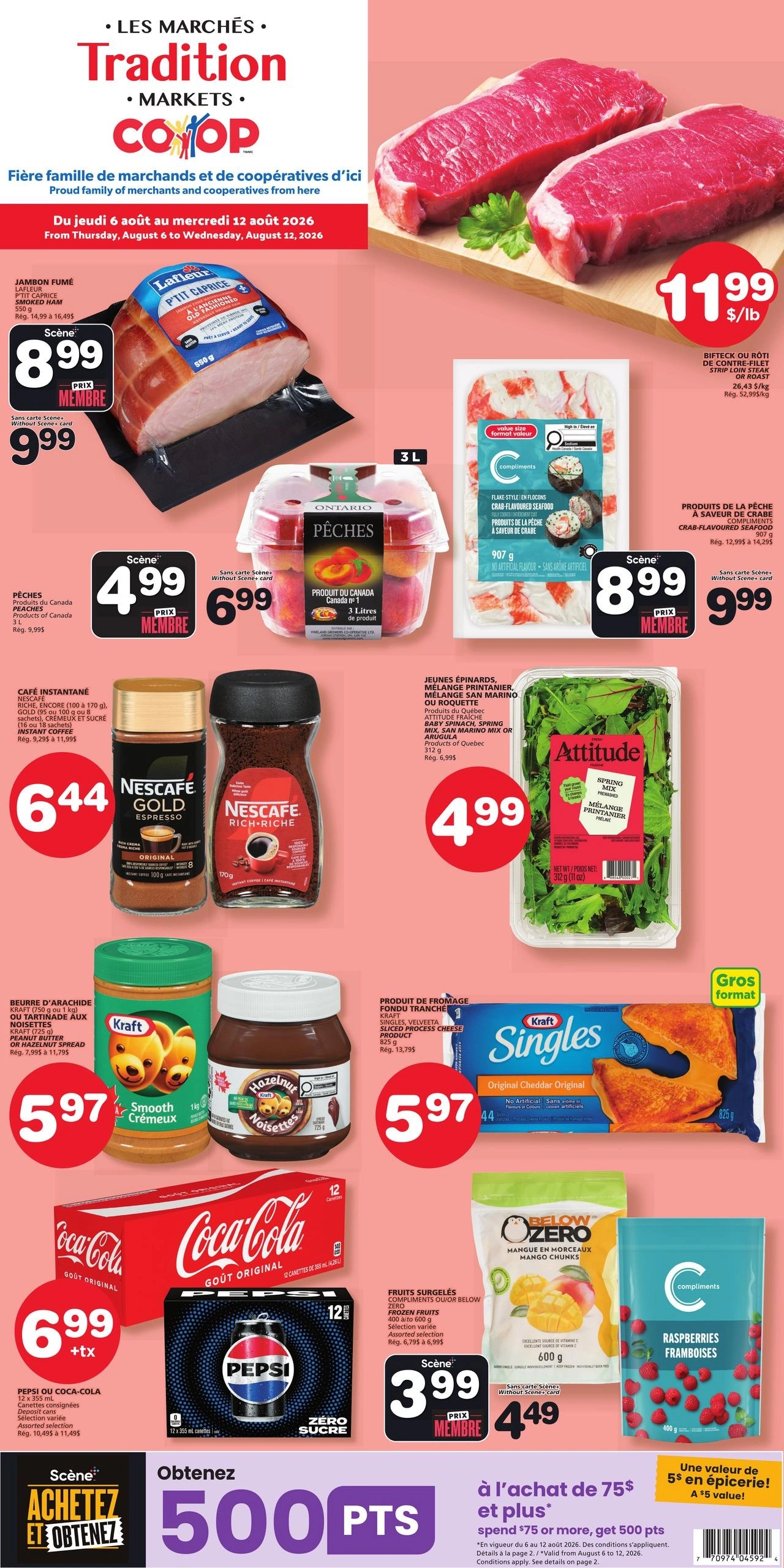 Les Marchés Tradition flyer page 1