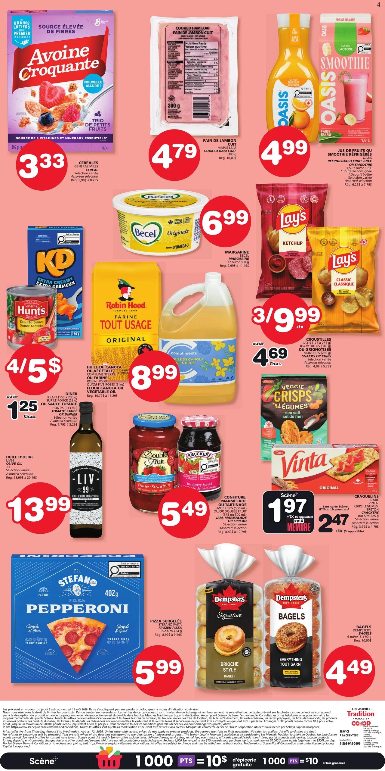 Les Marchés Tradition flyer page 2
