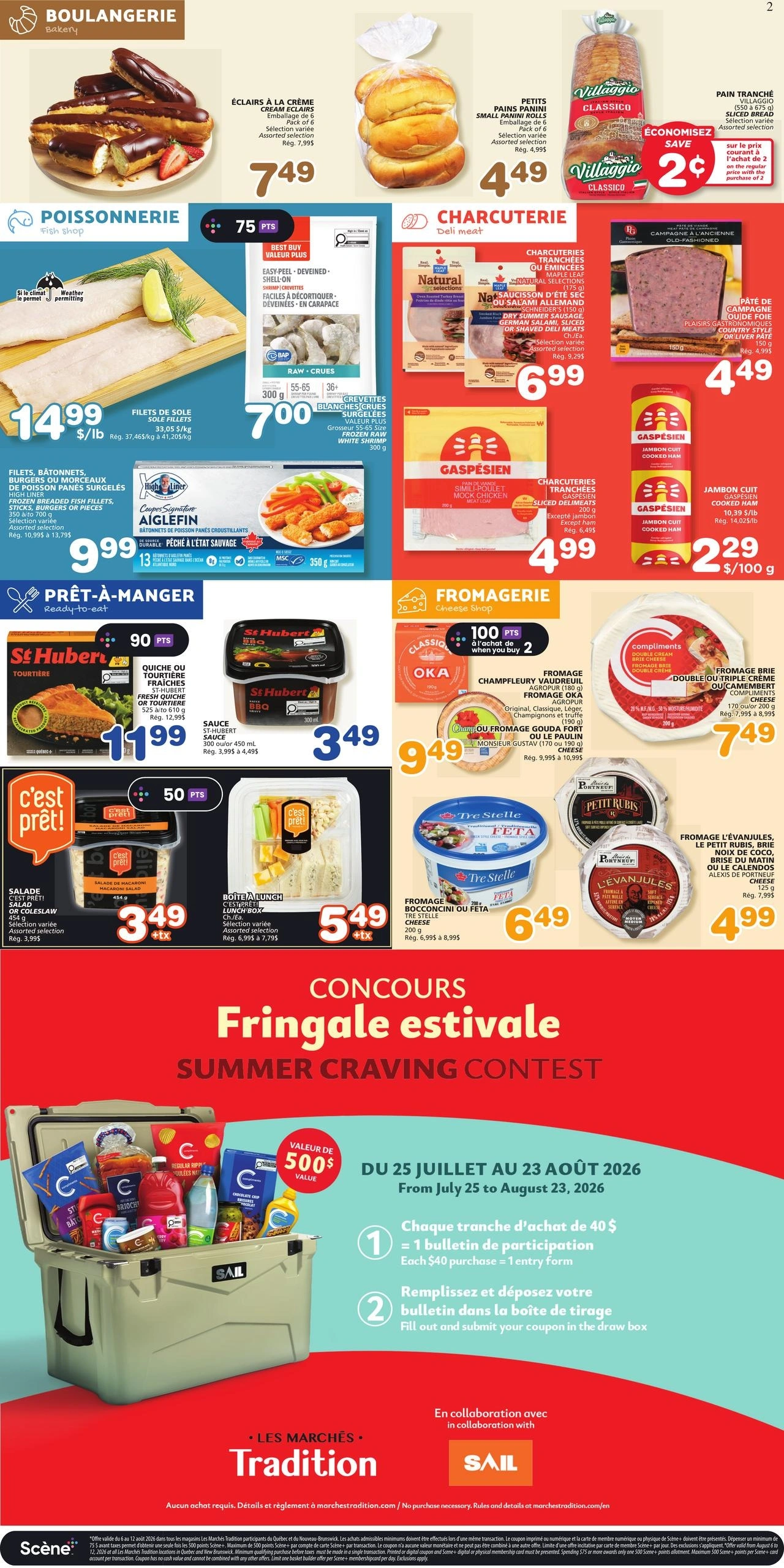 Les Marchés Tradition flyer page 3