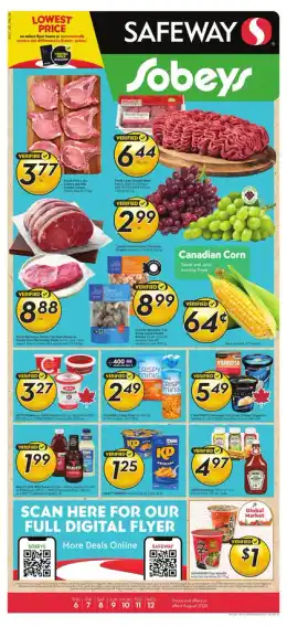 Safeway Weekly eFlyer 08/06 - 08/12