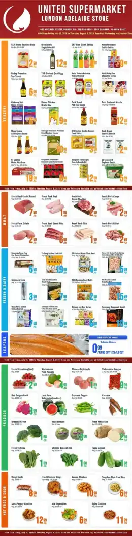 United Supermarket Indexed Weekly