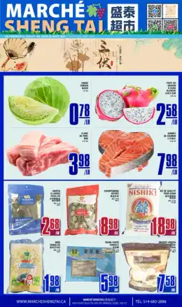 Marché Sheng Tai Indexed